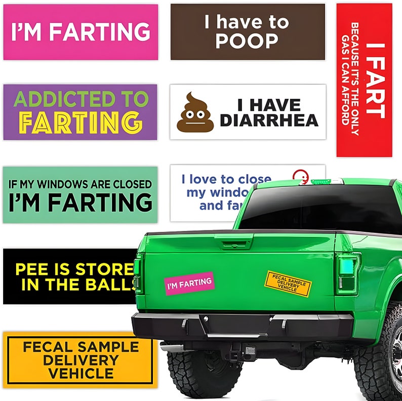 Custom Bumper Sticker or Magnet, Personalized Car Decal, Custom Text Bumper Sticker, Custom Car Magnet with Logo or Artwork image 11