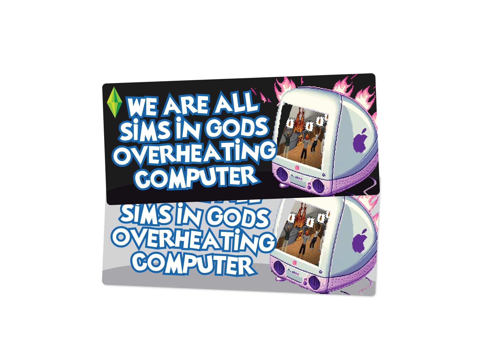 SiM】【ステッカー!!】 THANK GOD, THERE ARE HUND SiM】【ステッカー