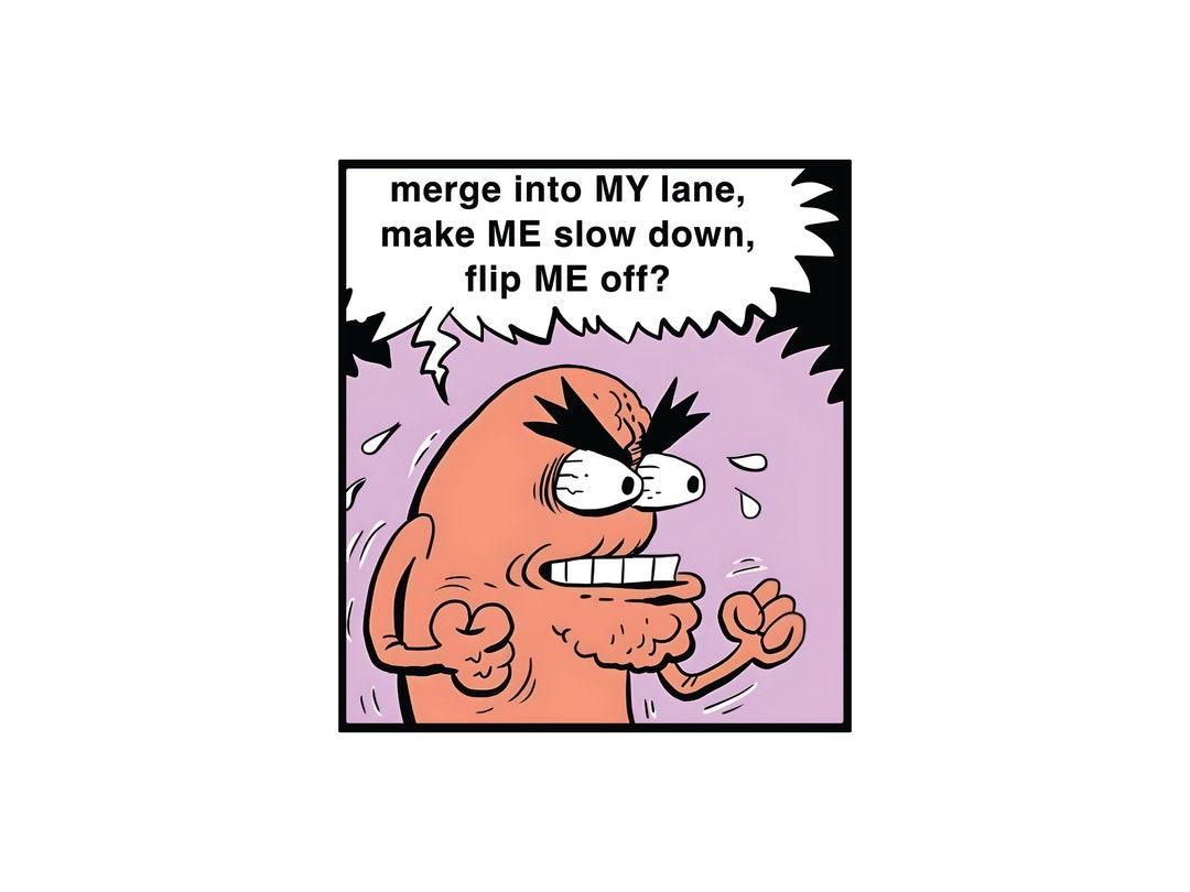 Grumpy Guy 3 Bumper Sticker - Etsy