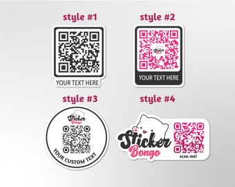 Custom Holographic Stickers | Upload Your Image, Logo, QR Code, Text - Waterproof Vinyl Labels For Business & Personal