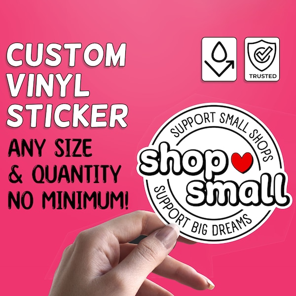 Minimum Custom No Minimum Custom Stickers - Etsy