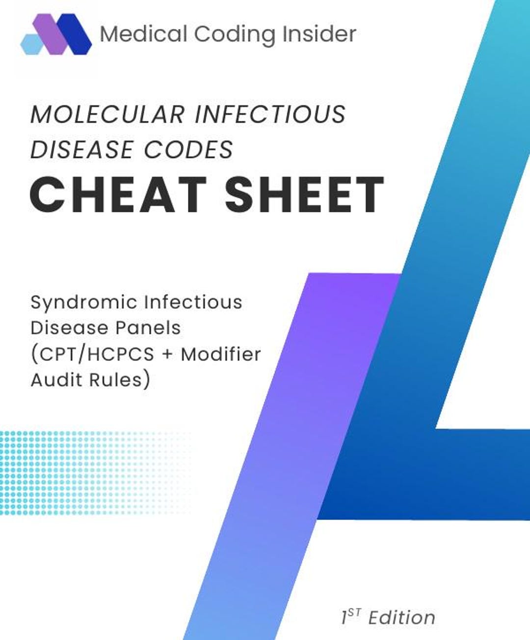 Molecular Modifier Molecular Infectious Disease Panel Coding Guide for Medical Coders ...