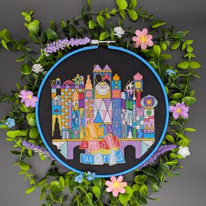 It's a Small World at Night PDF Cross Stitch Pattern