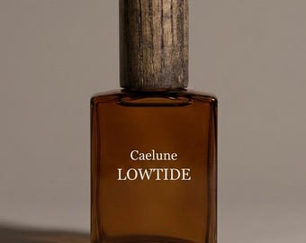 LOWTIDE Natural Perfume Oil 30ml | Alcohol-Free Botanical Fragrance | Bergamot Sage Vetiver