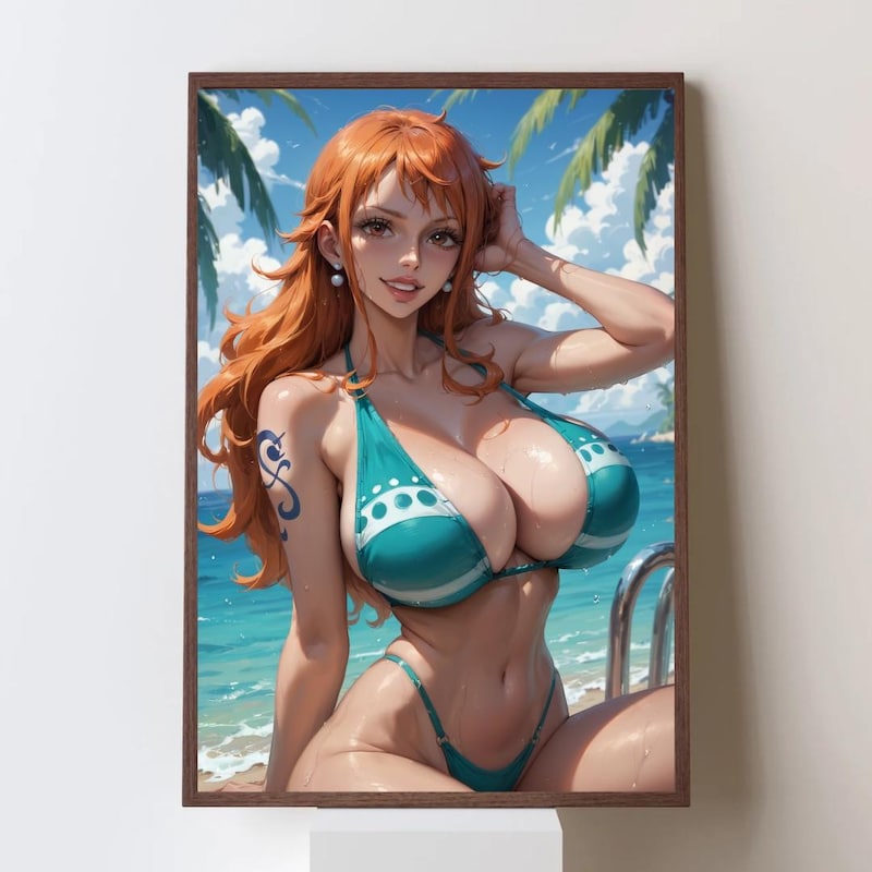 Nami One Piece Fanart Sus - Etsy Canada