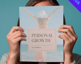 Planer rozwoju osobistego do druku, dziennik wyznaczania celów, zeszyt ćwiczeń do samodoskonalenia w formacie PDF