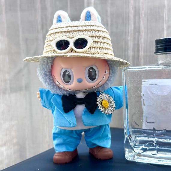 Big Bang G-dragon Concert Performance Costume Inspired Labubu Doll