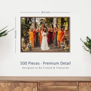 Puzzle photo personnalisé | Puzzle personnalisé de 500 pièces | Téléchargez votre photo | Cadeau souvenir le plus vendu image 2