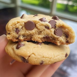 Thick Chocolate Chip Cookie Recipe: New York Style Gourmet (PDF Download)