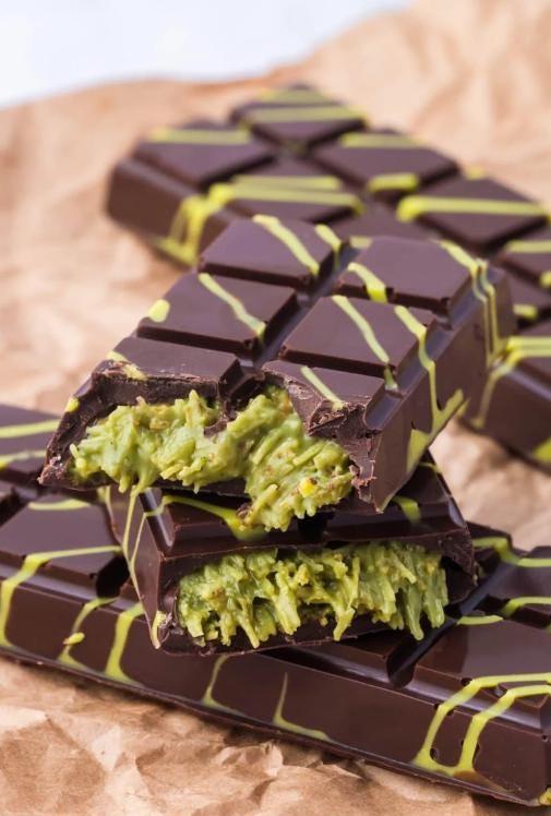Dubai Pistachio Kunafa Chocolate Bar Recipe (Digital Download