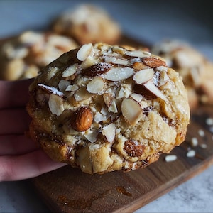 Recette de biscuit croissant aux amandes : biscuit fourré à la frangipane française (téléchargement PDF)