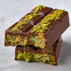 Dubai Chocolate Bar Recipe: Pistachio Kataifi Filling (PDF Download)