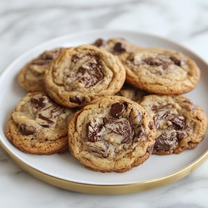 Brown Butter Chocolate Chip Cookie Recipe: Gourmet Bakery Style (Digital Download PDF)