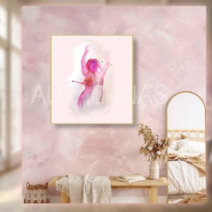 Watercolor Silhouette Print: Emotional Healing Art (Digital Download)