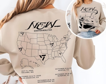 Seventeen Nana Tour Shirt Seungkwan, Nanatour With Seventeen