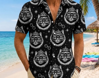 Princess Donut Cat Button Shirt, Dungeon Crawler Carl Hawaii Shirt, This is an Outrage Man Shirt, Bookish Merch