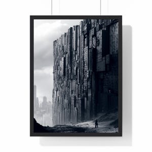 The Walled City | Dystopian Art Collection | Digital Download