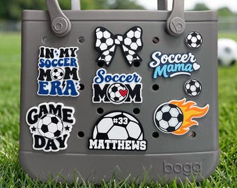 Soccer Mom Bogg Bag Charms - Custom Soccer Charm | 3D Printed PLA