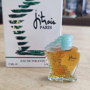 Jitrois perfume miniature in its box