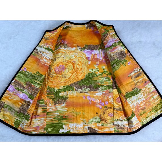 Reversible Patchwork Vest | 80s Wearable Art Jack… - image 3