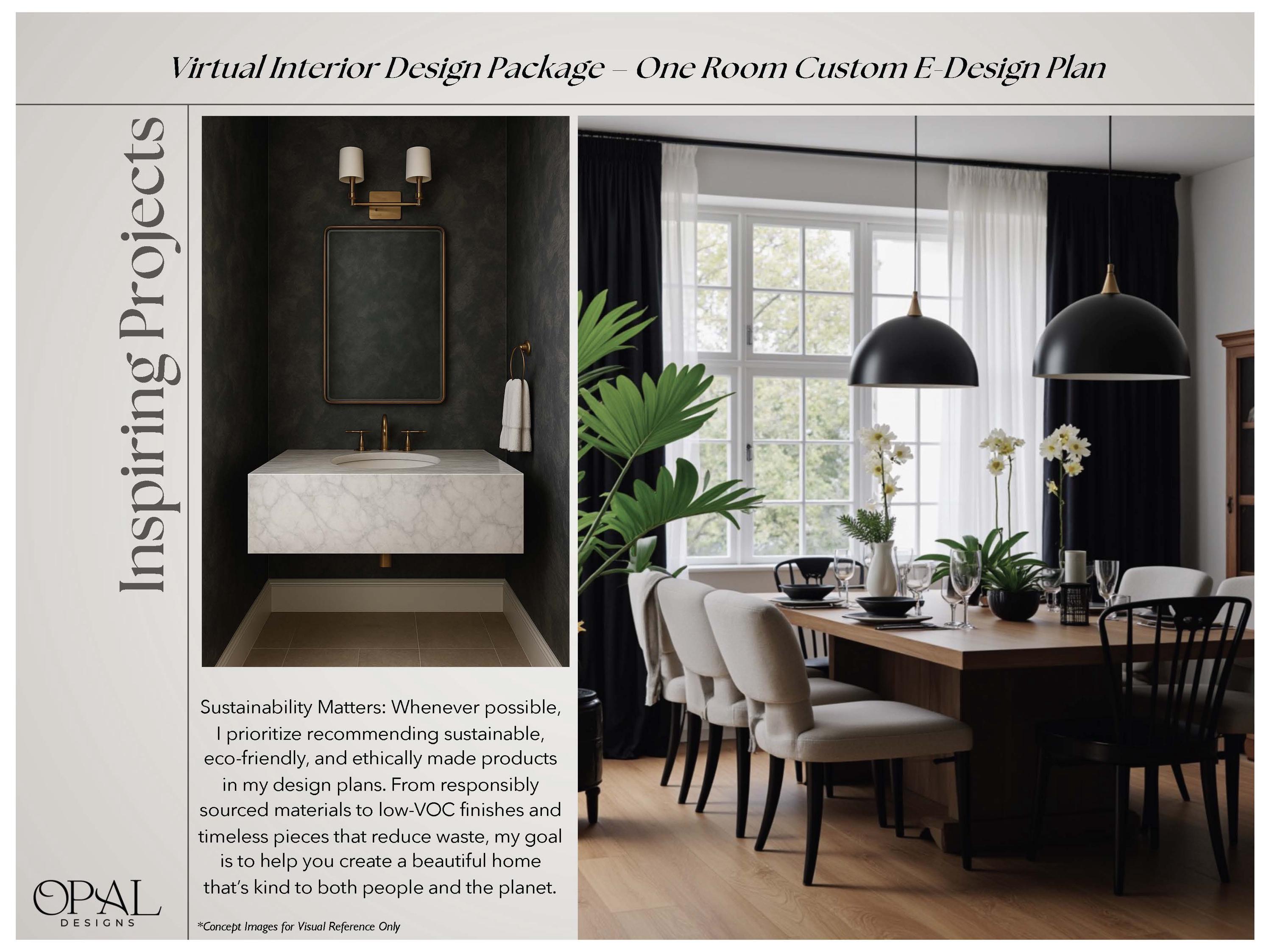 Custom E-design | Virtual Interior Design | Personalized Interior ...