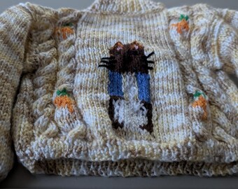 Baby  hand knitted jumper