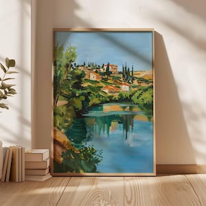 Syria Digital Print, Middle Eastern Wall Art, Syrian Landscape Poster, Cultural Printable Art, Damascus Decor, Historic City Scene