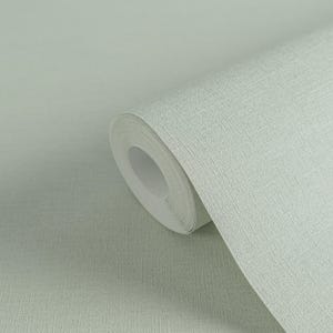 Green plain textured metallic wallpaper modern fabric boho embossed sage green vinyl faux linen wallpaper 3D