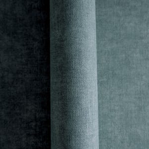 Modern blue textured linen wallpaper fabric plain elegant 3d vinyl wallpaper