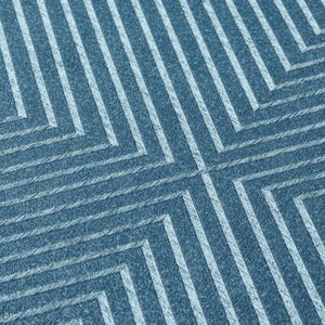 Geometric Abstract modern navy blue wallpaper vinyl 3D textured kitchen bathroom bedroom bold wallpaper