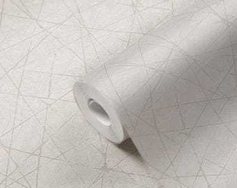 Textured abstract embossed modern wallpaper neutral vinyl geometric 3d wallpaper