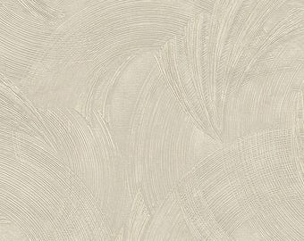 Abstract Textured Beige Modern Neutral Wallpaper Vinyl Luxury Bedroom Kitchen Bathroom 3D Metallic Plaster Wallpaper