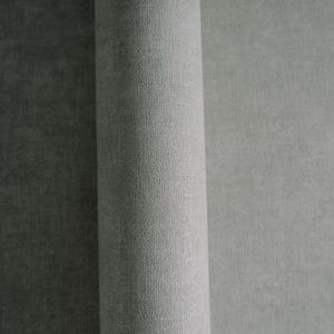 Modern faux rustic linen gray textured wallpaper 3d vinyl neutral elegant bedroom kitchen plain wallpaper