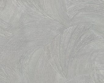 Abstract Textured Gray Modern Neutral Wallpaper Vinyl Luxury Bedroom Kitchen Bathroom 3D Metallic Plaster Wallpaper