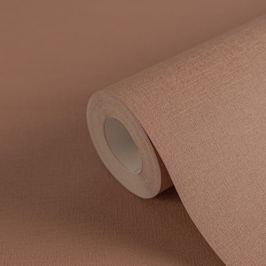 Modern boho plain brown textured wallpaper 3d vinyl metallic embossed bedroom bathroom kitchen scandinavian wallpaper