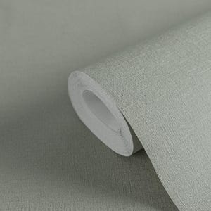 Modern boho sage green textured wallpaper 3d vinyl metallic embossed bedroom bathroom kitchen scandinavian plain wallpaper