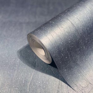 Navy blue Metallic textured stripe wallpaper Modern 3d vinyl natural bedroom kitchen wallpaper