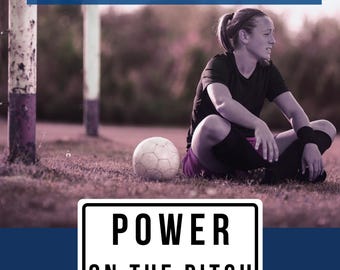 Poder en la cancha: Un diario de fútbol para niñas de 6 a 18 años