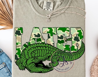Camuflaje Later Gator PNG