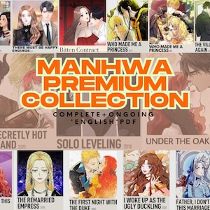 70+ Manhwa Premium Collection | Digital Comic Set | Korean Webtoon eBooks | English | Digital Download
