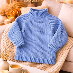 Heren Haak Trui Patroon PDF, Eenvoudige Gehaakte Heren Trui, Moderne Gehaakte Pullover, Digitaal Downloadbaar Patroon