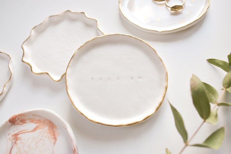 Custom Ring Dish Personalized Jewelry Dish Minimalist Small Etsy Canada