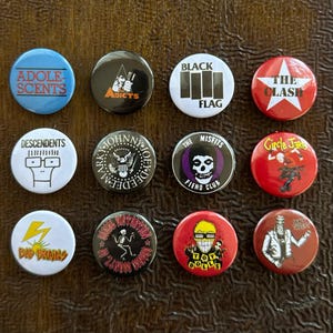 Pinback Button Bundle (12 pcs)