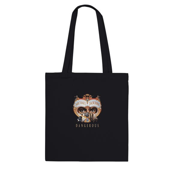 Michael Jackson Dangerous Era Tote | King of Pop Aesthetic Bag