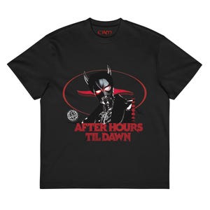 After Hours Til Dawn Boxy Tee | The Weeknd Inspired Graphic Shirt | XO Fan Streetwear
