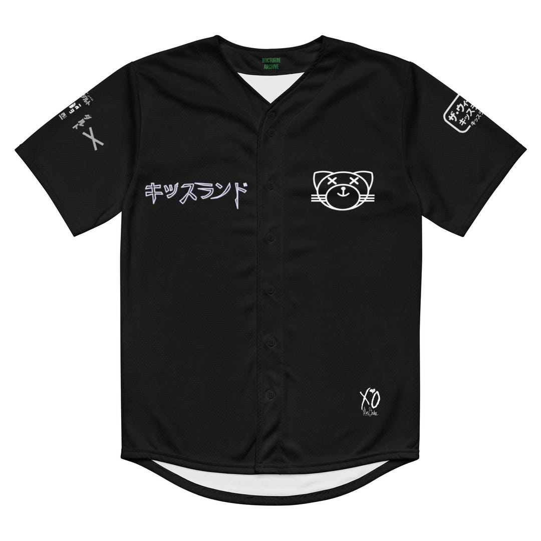 Kiss Land Baseball Jersey | the Weeknd Inspired Jersey | XO Fan