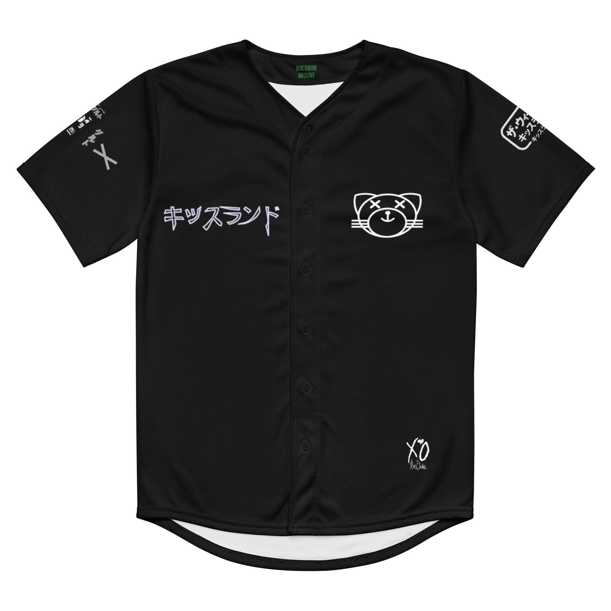Kiss Land Baseball Jersey | the Weeknd Inspired Jersey | XO Fan