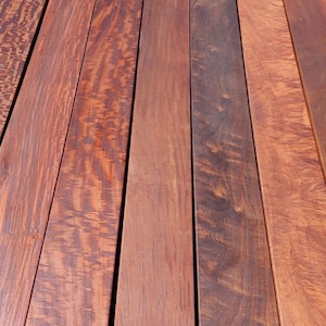 IPE Wood Bench Slats - no hardware