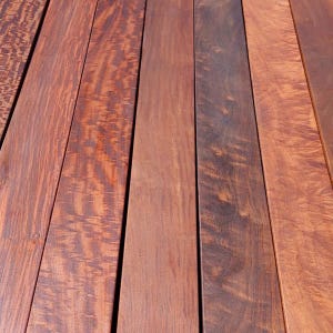 IPE Wood Bench Slats - With Stainless Steel Hardware kit