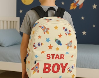 Children&#39;s backpack - STAR BOY star pattern - Elusive edition